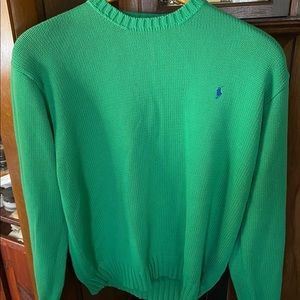 Polo Ralph Lauren Crew Sweater Green Large
